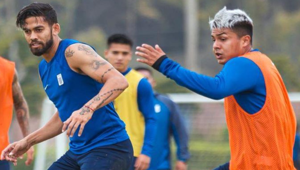 Andrés Andrade y Jairo Concha coincidieron en Alianza Lima durante el 2023. (Foto: Alianza Lima)