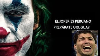 Con el Joker como protagonista: los memes ya calientan el amistoso entre Perú y Uruguay
