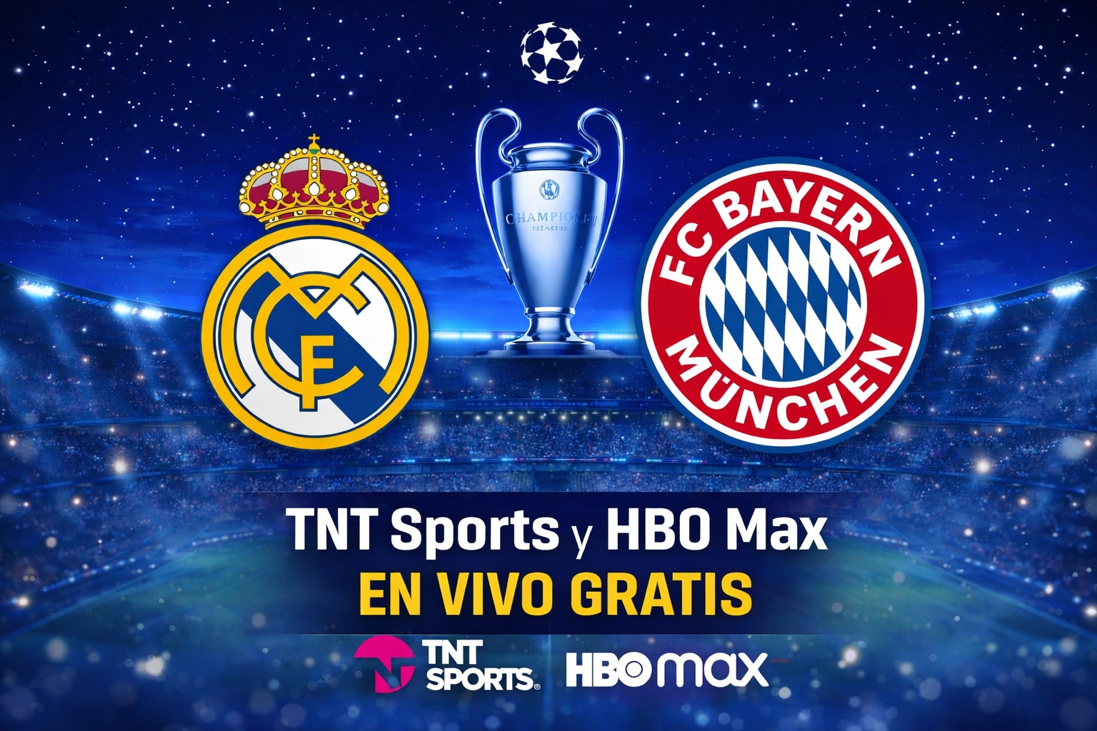Bayern Múnich y Real Madrid buscan un pase a la siguiente ronda de la Champions League, en una final anticipada (Imagen hecha por Depor con apoyo de la IA Gemini)