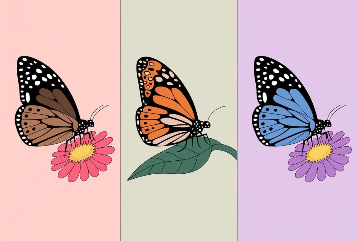 Test de personalidad: elige una de las mariposas en la imagen para conocer cómo te recuerdan tus amigos (Foto: Depor).