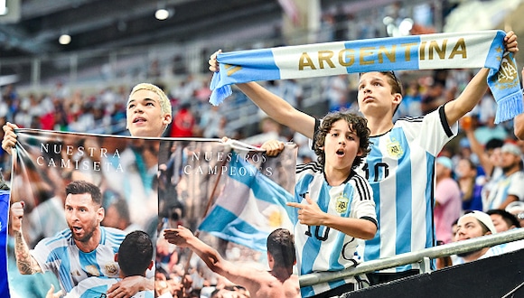 Argentina es el vigente campeón de América tras ganar en Brasil a 2021. (Foto: Getty Images)