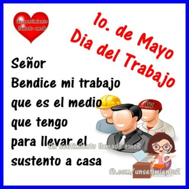 Imágenes para compartir por el Día del Trabajo en tus redes sociales. (Foto: Internet).