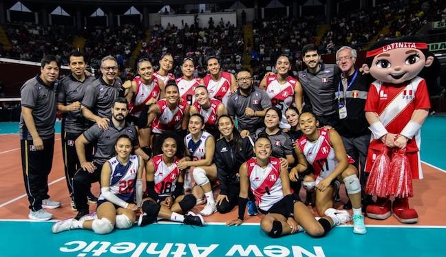 Selección Peruana de Vóley. (Foto: FPV)