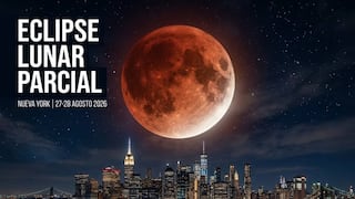 ▷ ¿A qué hora inicia y dónde ver el eclipse lunar del 27 al 28 de agosto en Nueva York?