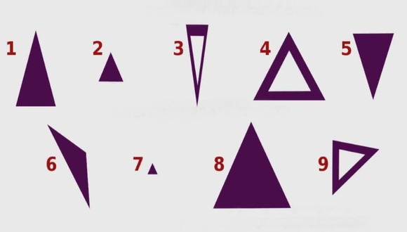 TEST VISUAL | En esta imagen hay muchos triángulos. Elige uno. (Foto: namastest.net)
