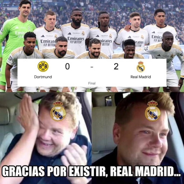 Los memes que dejó la final de la Champions League. (Foto: Difusión)