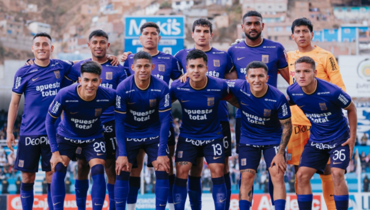 Alianza Lima disputó partido amistoso ante ADT en Tarma. (Foto :Alianza Lima)