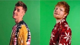 Este sería el nuevo tema que Ed Sheeran y Justin Bieber grabaron juntos | VIDEO