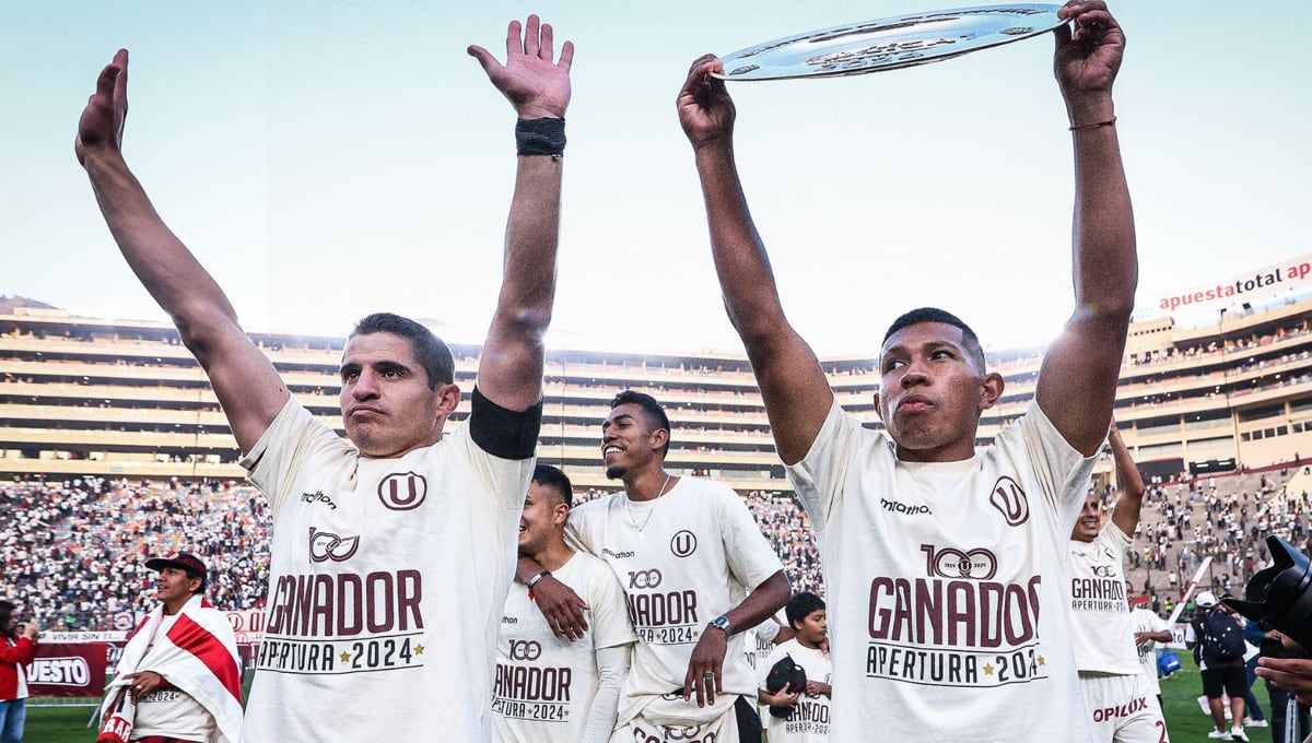 Universitario se proclamó ganador del Torneo Apertura 2024. (Foto: Universitario)