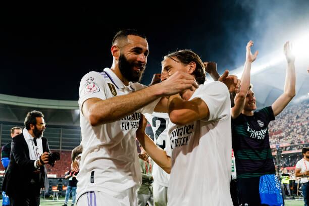 Luka Modric y Karim Benzema compartieron 11 años en Real Madrid. (Foto: Getty Images)