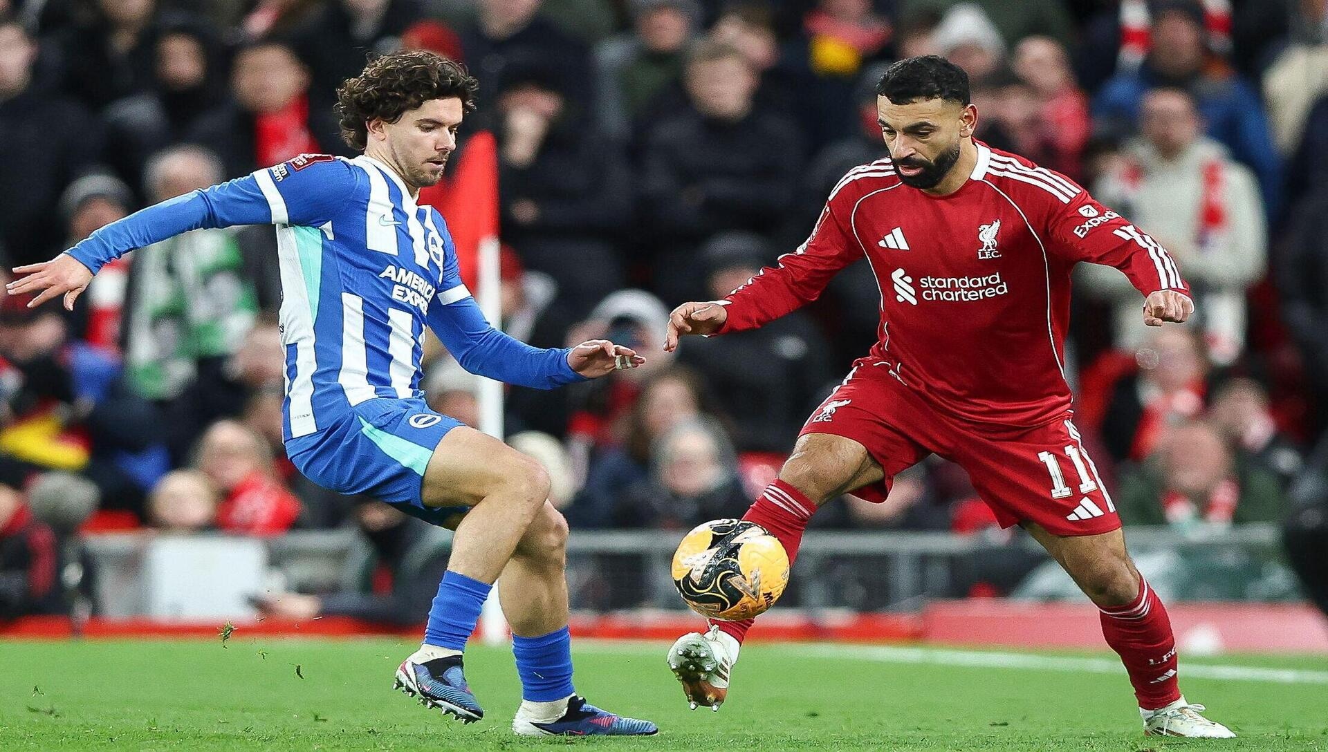 Los Reds saldrán por un nuevo triunfo en el duelo Liverpool vs West Ham (Crédito: Alamy Stock Photo).