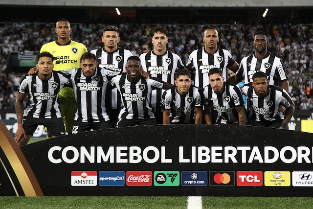 Alineación de Botafogo para partido contra Universitario (Foto: Vitor Silva)