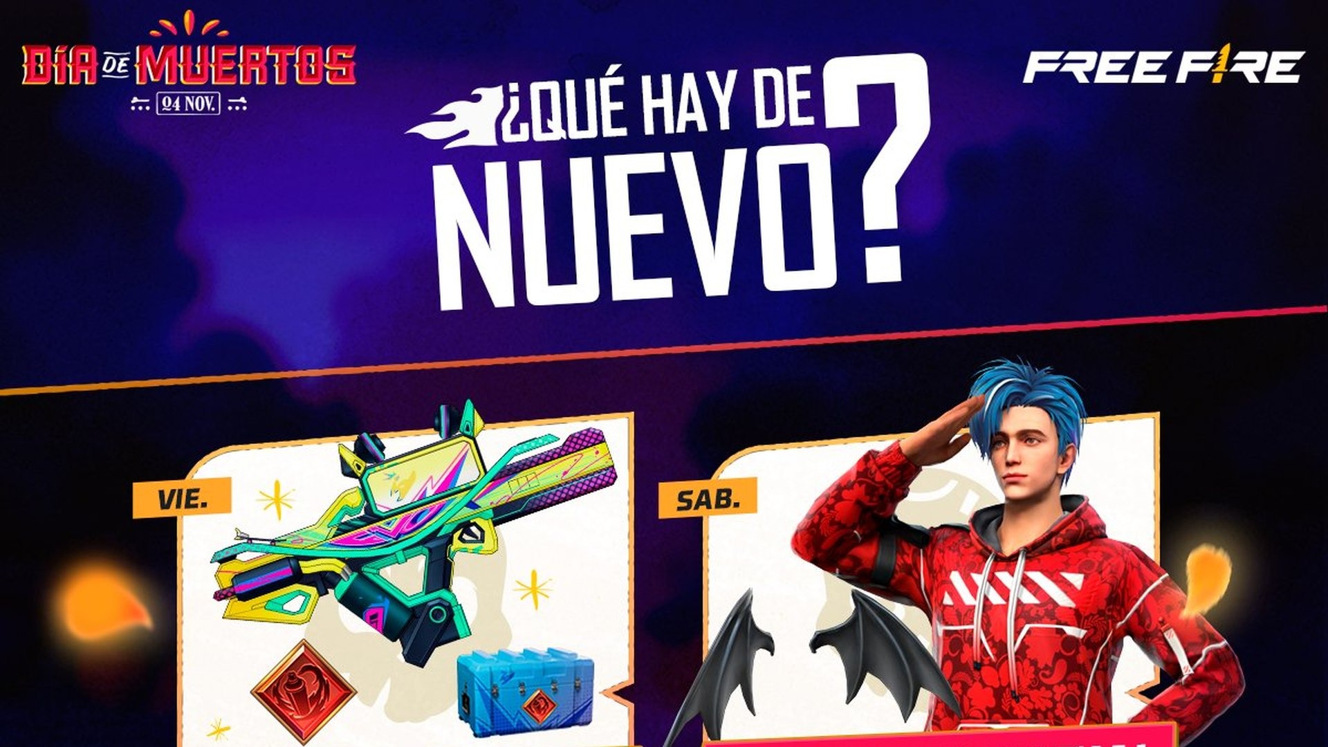Salen nuevos eventos por el Día de los Muertos (Garena)