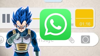 Aprende a enviar audios de WhatsApp con la voz de Vegeta de Dragon Ball Super sin instalar apps