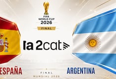 La 2 Cat transmitió el partido España 1-0 Argentina por la final del Mundial 2026