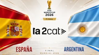 La 2 Cat transmitió el partido España 1-0 Argentina por la final del Mundial 2026