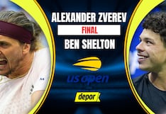 Por la final del US Open, Alexander Zverev vs. Ben Shelton EN VIVO: dónde ver vía ESPN y Disney Plus gratis