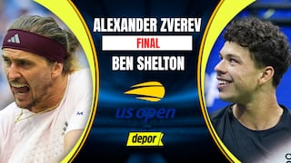 Por la final del US Open, Alexander Zverev vs. Ben Shelton EN VIVO: dónde ver vía ESPN y Disney Plus gratis