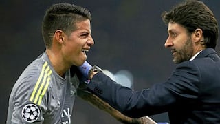 James Rodríguez: así le acomodaron el hombro en el Real Madrid vs. Roma