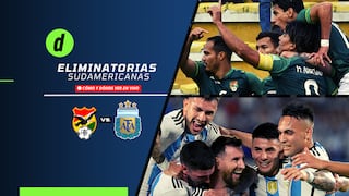 Bolivia vs. Argentina: horarios, apuestas y dónde ver las Eliminatorias al Mundial 2026