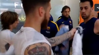 ¿Qué jugadores del Barcelona y Real Madrid intercambiaron camisetas?