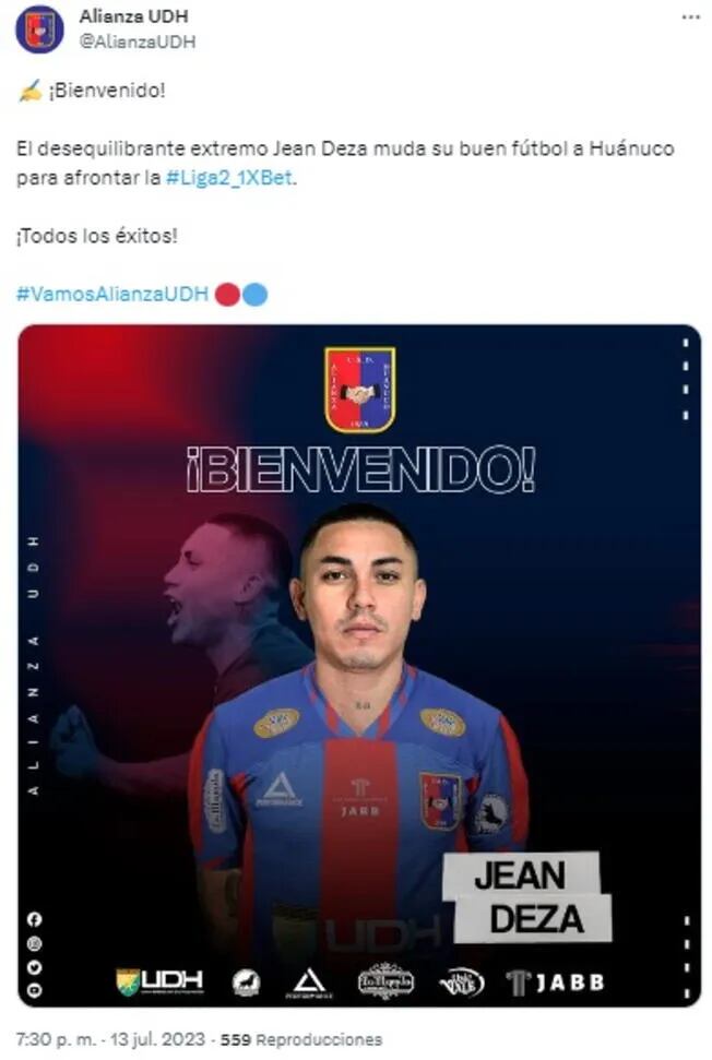 La publicación de Alianza Universidad en sus redes sociales. (Captura: Twitter)