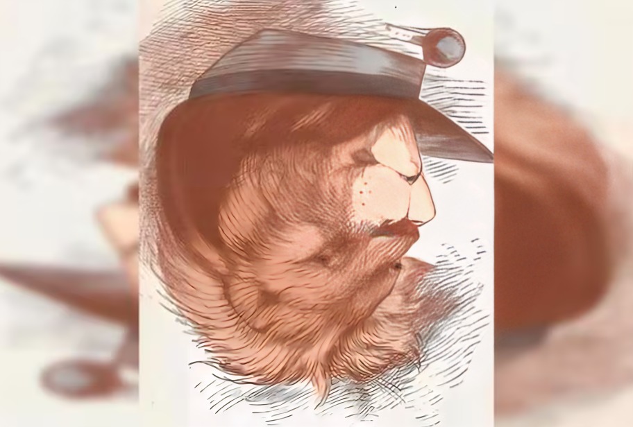 Reto visual: ¡Solo dispones de 5 segundos! Descubre al león camuflado en el rostro del hombre (Foto: Depor)