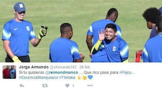 Alianza Lima: hinchas piden a Reimond Manco como titular en Twitter