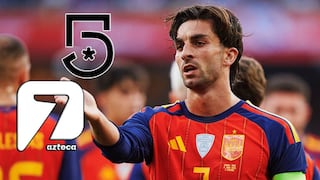TV Azteca 7 y Canal 5 televisaron el España 4-0 Arabia Saudita por el Mundial 2026