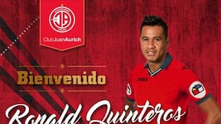 Fichajes 2017: Ronald Quinteros se convirtió en jugador de Juan Aurich
