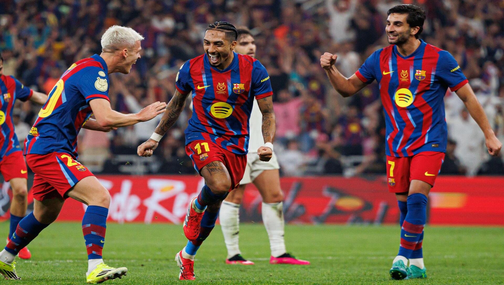 Los blaugranas quieren conseguir otra gran victoria en el duelo Real Sociedad vs Barcelona (Crédito: Alamy Stock Photo).