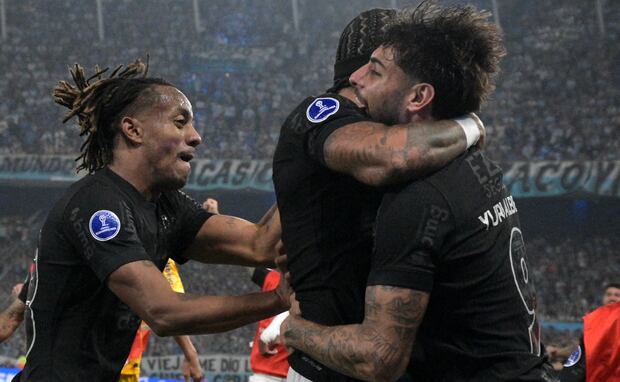 Yuri Alberto puso el 1-0 de Corinthians ante Racing por Copa Sudamericana. (Foto: AFP)