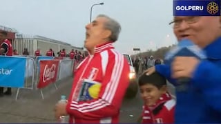 El hilarante momento que vivió un reportero con un pequeño niño en la previa del Perú vs. Costa Rica [VIDEO]