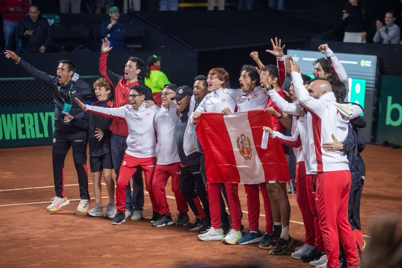 Perú venció 3-2 a Paraguay y clasificó a los Qualifiers de la Copa Davis. Foto: GEC