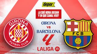 Girona vs Barcelona: a qué hora juegan y en qué canales TV ver hoy LaLiga