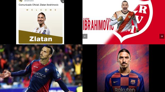 ¡Hay Zlatan para todos! Los mejores memes del supuesto regreso de Ibrahimovic a LaLiga [FOTOS]