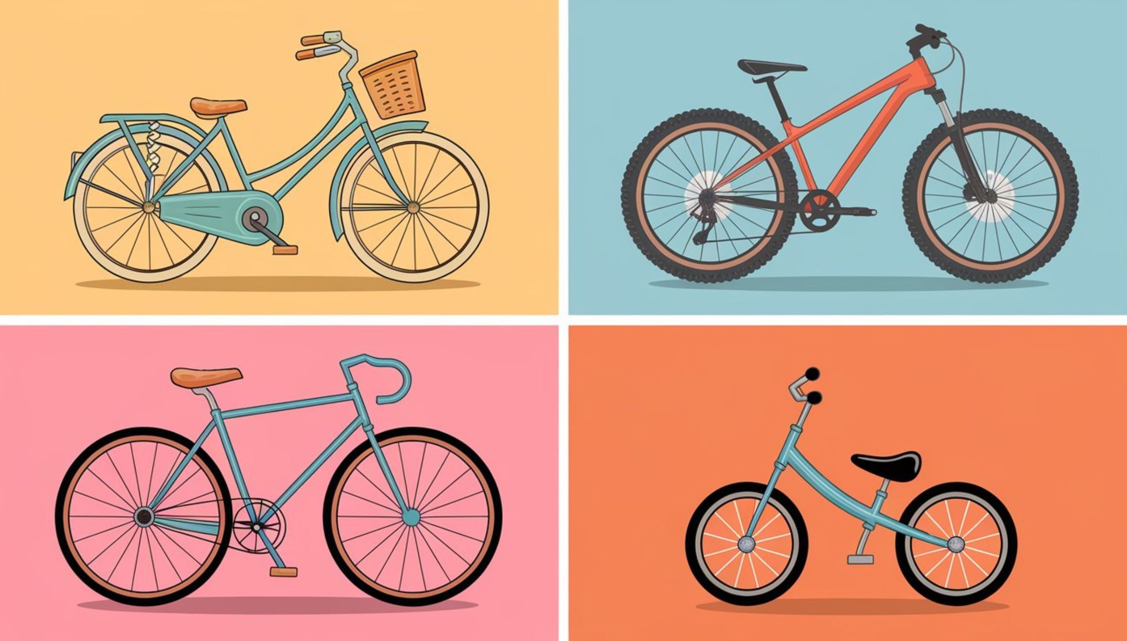 Test visual: descubre si eres una persona celosa con solo elegir una bicicleta en esta imagen (Foto: Depor).