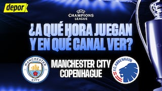 En qué canales pasaron Manchester City-Copenhague y a qué hora inició el partido