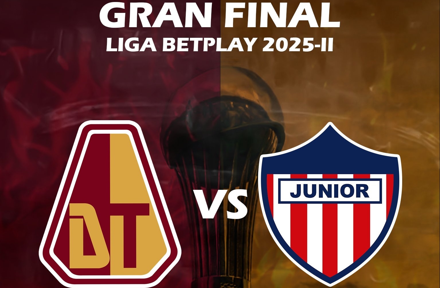 Junior vs. Deportes Tolima: dónde ver final de Liga BetPlay 2025.