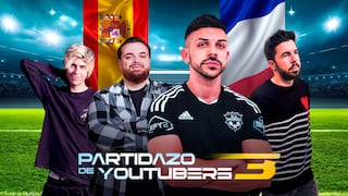 Partidazo de Youtubers 3: España vs. Francia, dónde ver el esperado encuentro