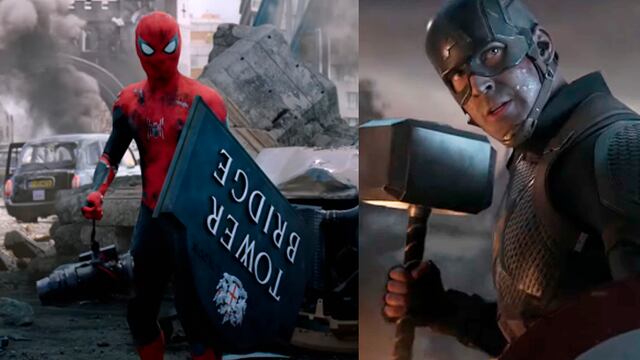 "Avengers: Endgame": ¡parecidos razonables! Spider-Man y Capitán América compartieron épica escena