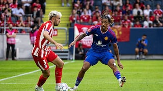 Video, goles y resumen: Atlético de Madrid vs. Manchester United (1-2), por amistoso internacional