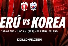Perú vs. Corea del Sur (4-3): video, resumen y goles por Kings World Cup Nations 2025