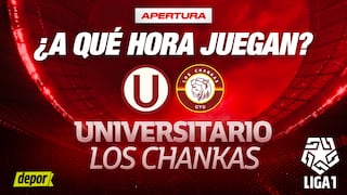 ¿A qué hora ver Universitario vs Los Chankas por el Torneo Apertura?