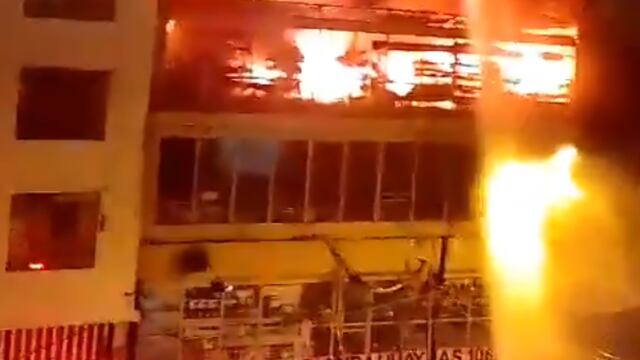Mesa Redonda: ¿cuándo ocurrió el incendio en Cercado de Lima cerca a zona comercial?