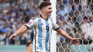 ¡Gol de Julián Álvarez! Con genialidad de Messi, llegó el 3-0 de Argentina vs. Croacia 