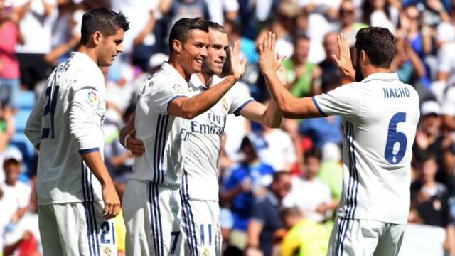 Real Madrid goleó 5-2 a Osasuna en el Bernabéu por la Liga Santander