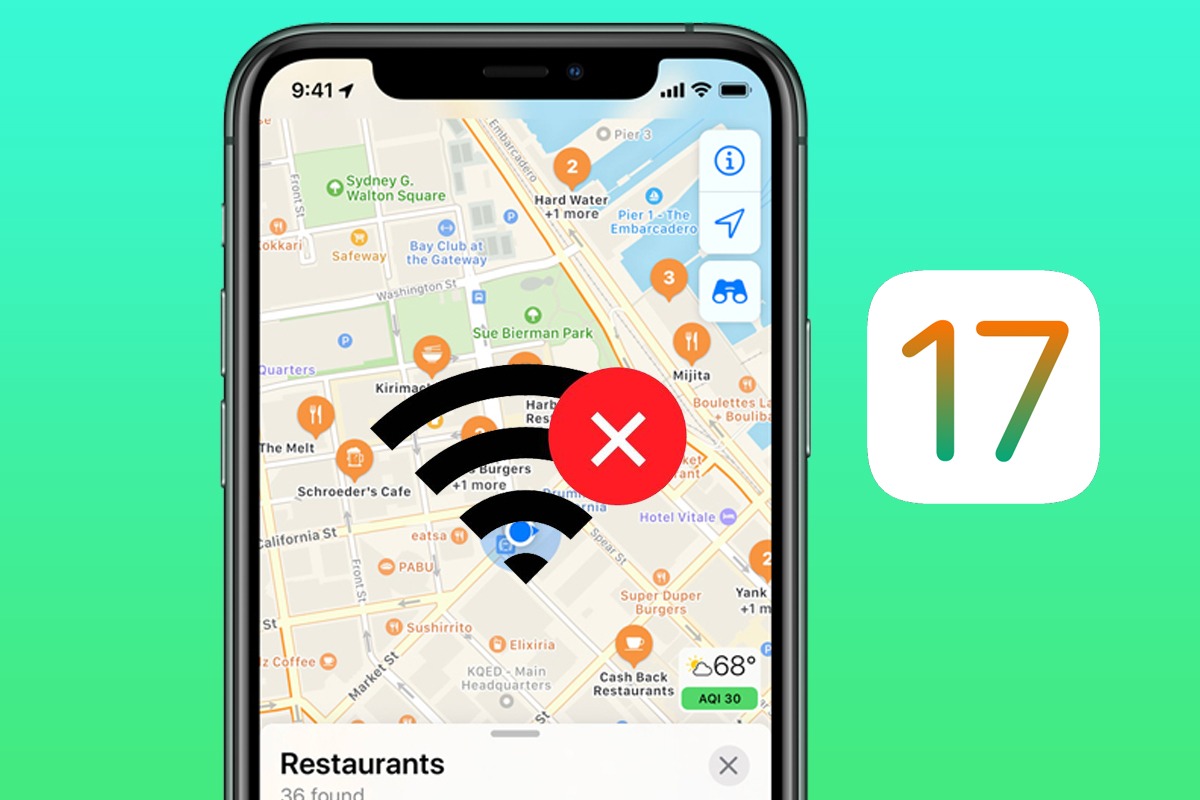 Te contamos de qué manera puedes usar Mapas sin internet o señal si tienes iOS 17. (Foto: Depor / Apple)