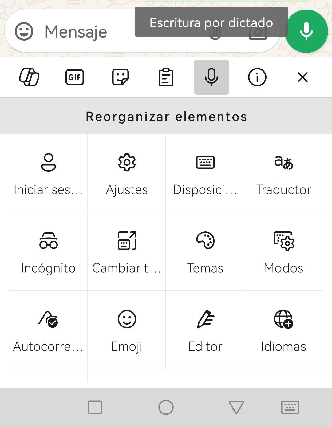 Ese es el símbolo de la escritora por voz (Depor)