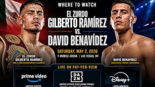 🥊 Where and How to Watch El Zurdo Gilberto Ramírez vs. David Benavídez: Live Stream and TV channel to watch the fight from the United States